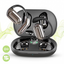 Căști open-ear cu traducere AI în 144 de limbi, display LED, Negru-gri