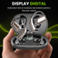 Căști open-ear cu traducere AI în 144 de limbi, display LED, Negru-gri