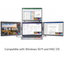 Extensie 3 ecrane laptop 3x15,6 inch, Full HD