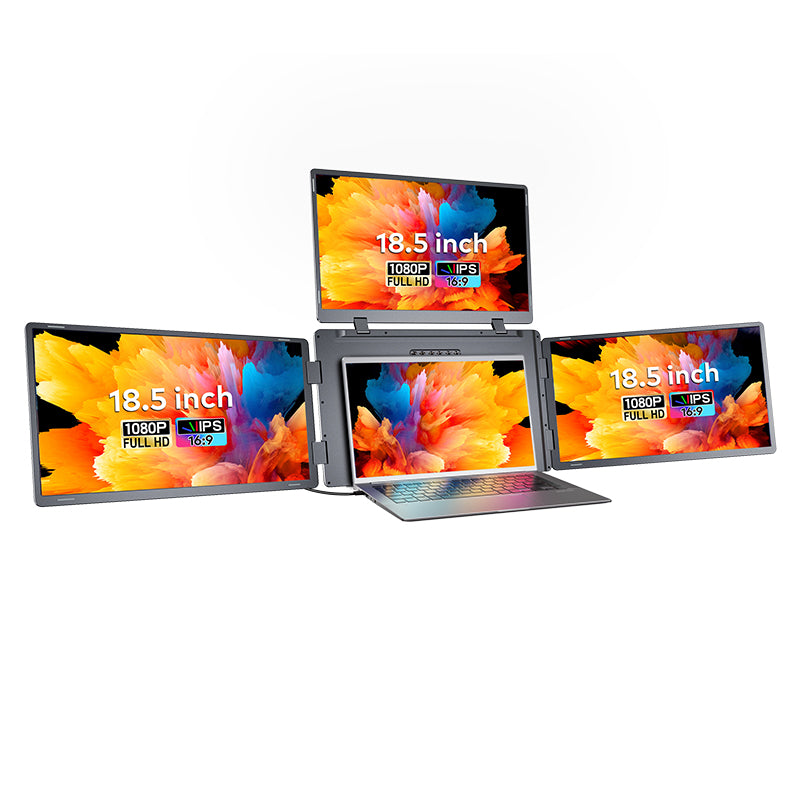 Extensie 3 ecrane laptop 3x18,5 inch, Full HD