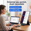 Monitor portabil 23,8 inch Full HD, 100 Hz, boxe integrate