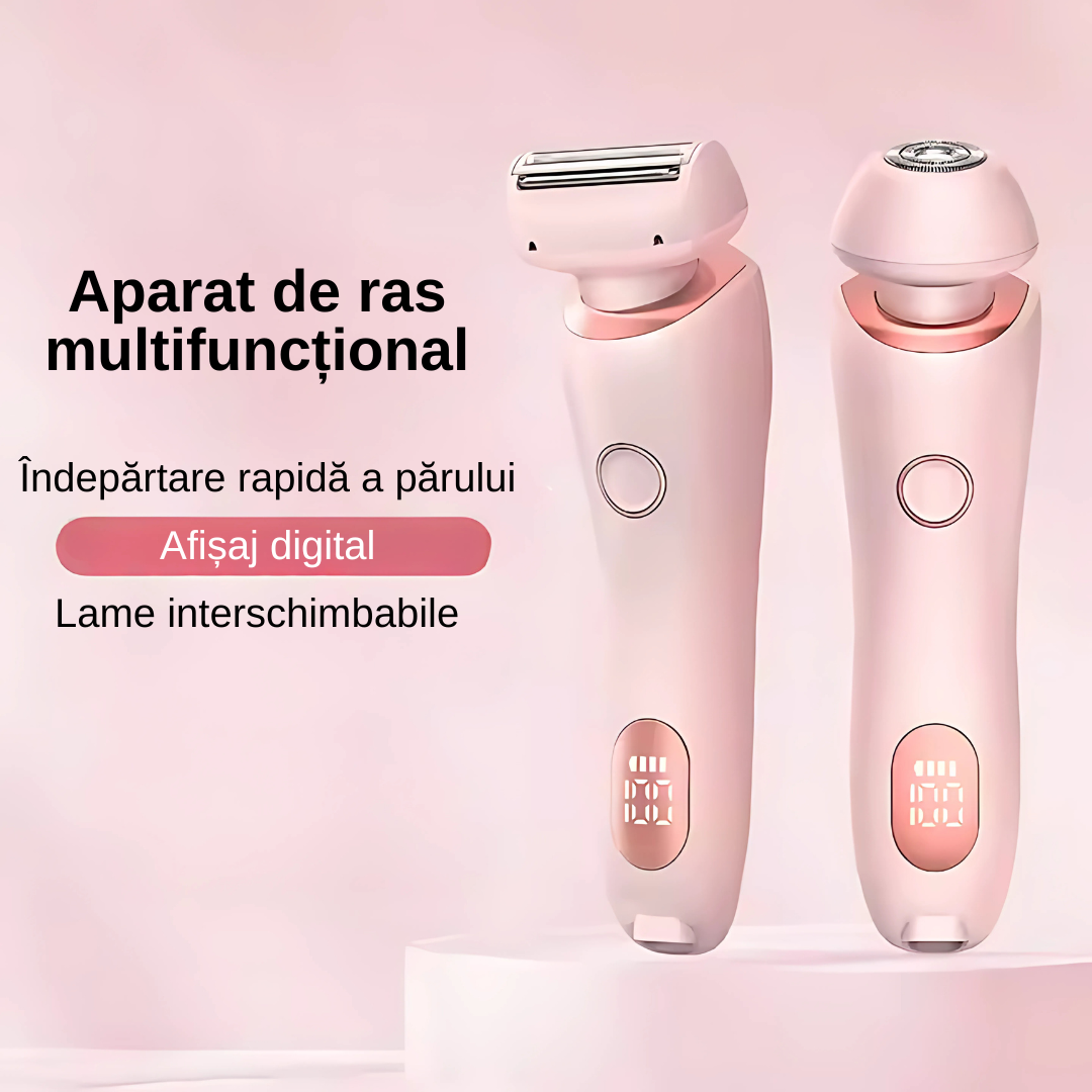 Aparat de ras electric 2 in 1, pentru femei