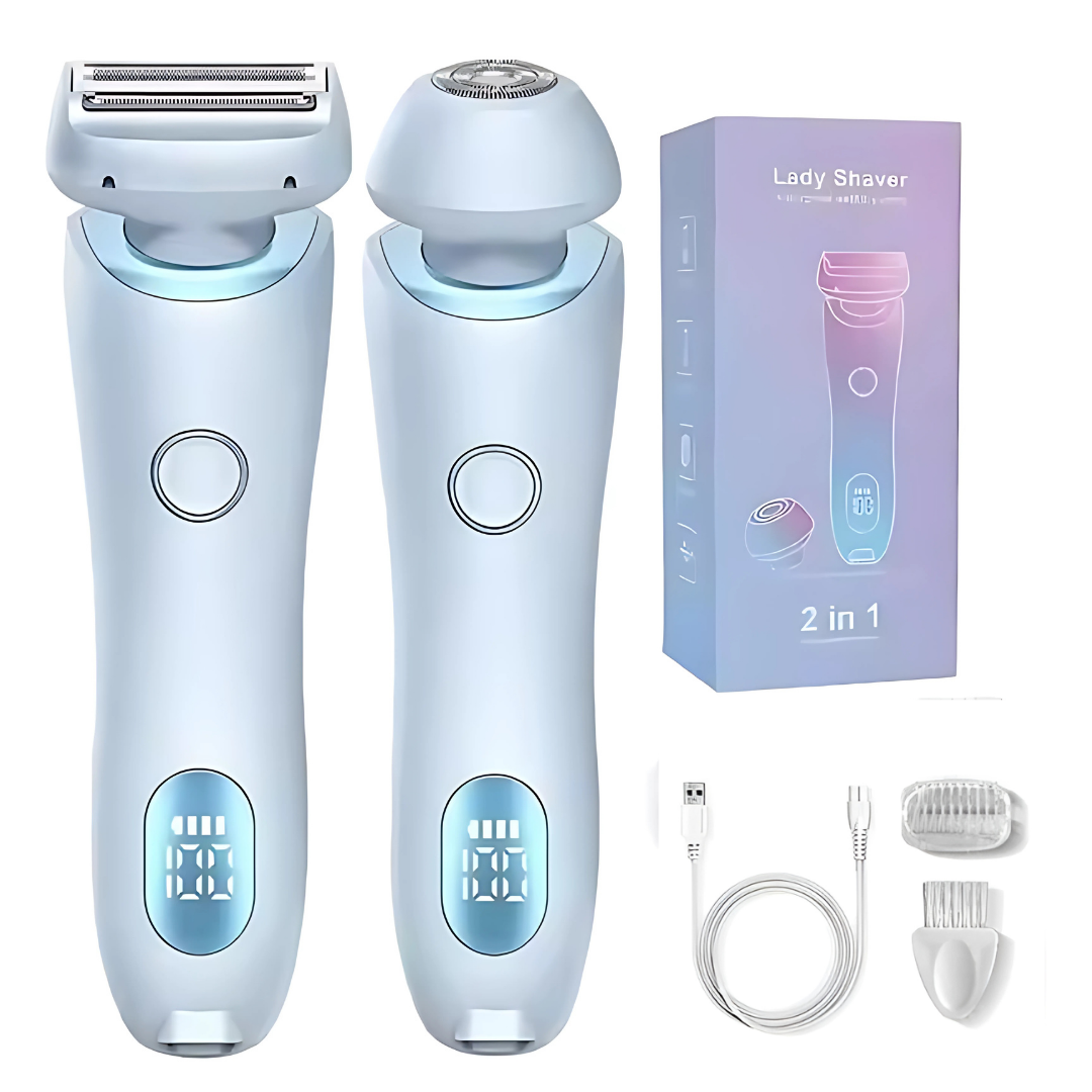 Aparat de ras electric 2 in 1, pentru femei