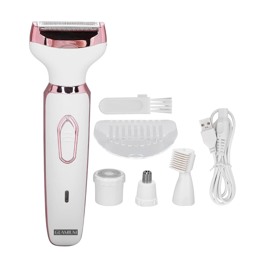 Aparat de ras electric Alb-Roz pentru femei 4 in 1