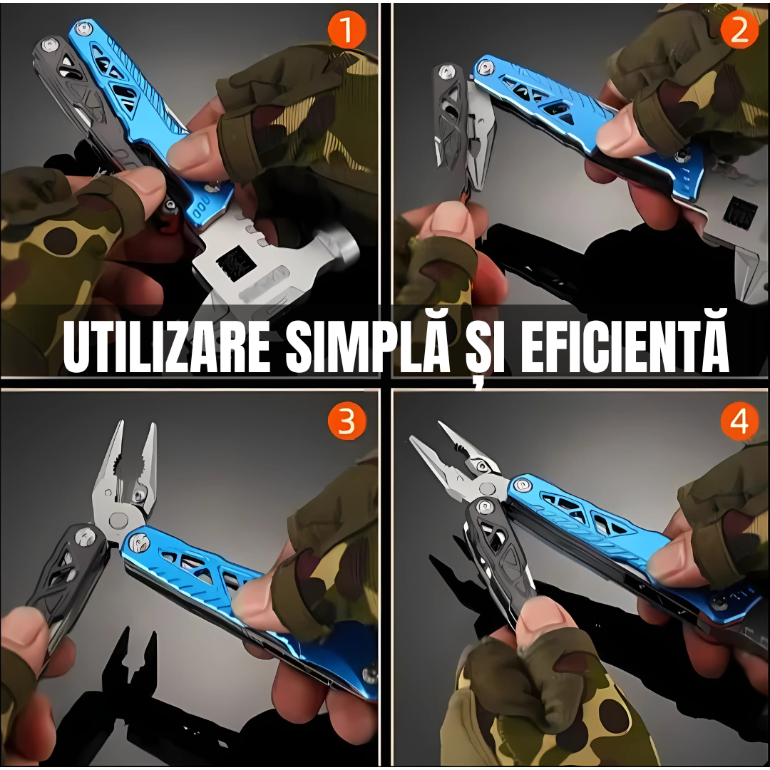 Ciocan multifunctional 19 in 1 de otel