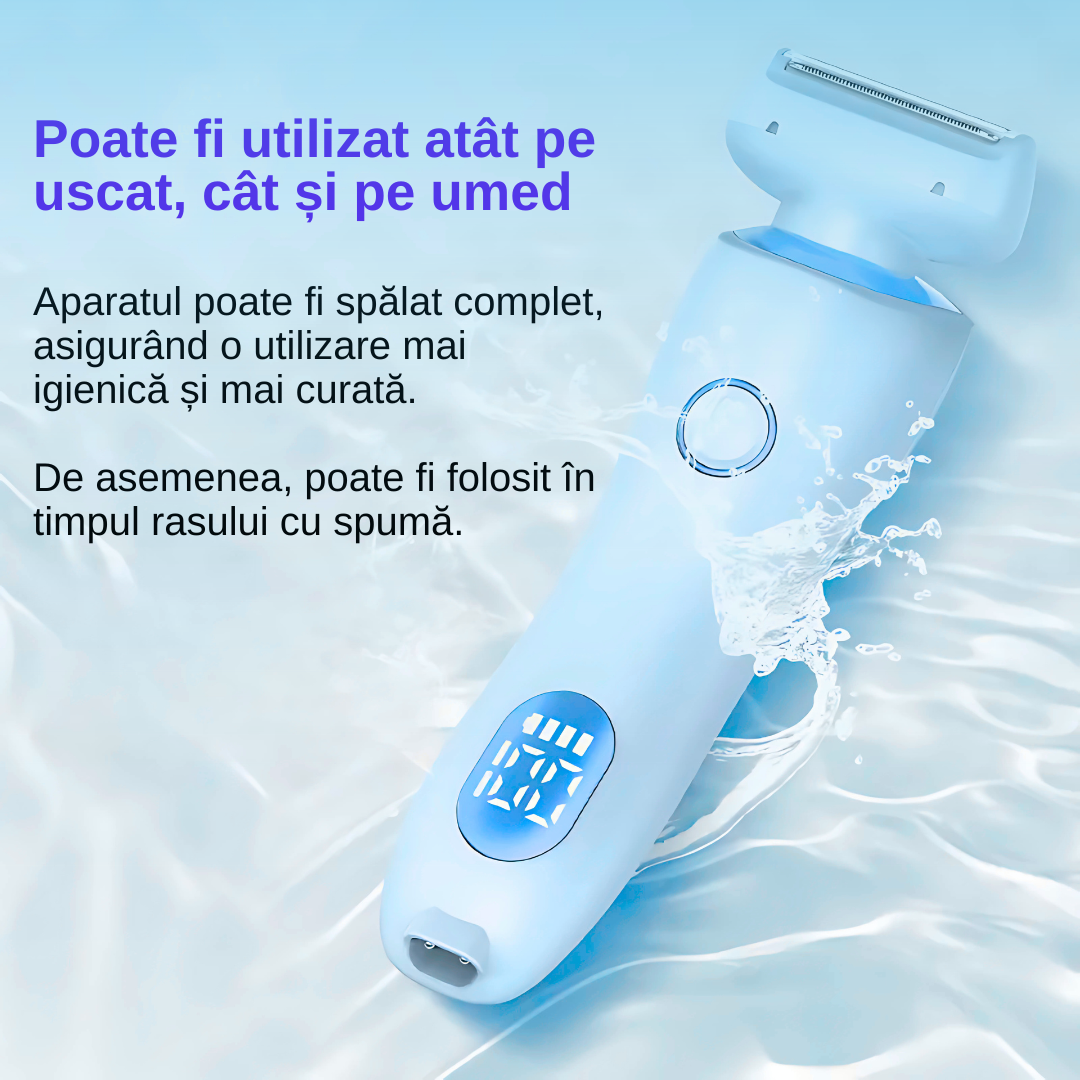 Aparat de ras electric 2 in 1, pentru femei