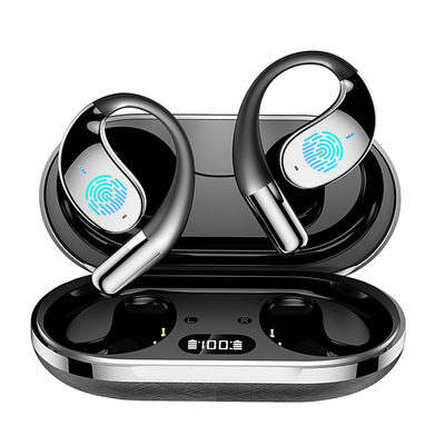 Casti wireless open-ear cu traducere in timp real, Negru