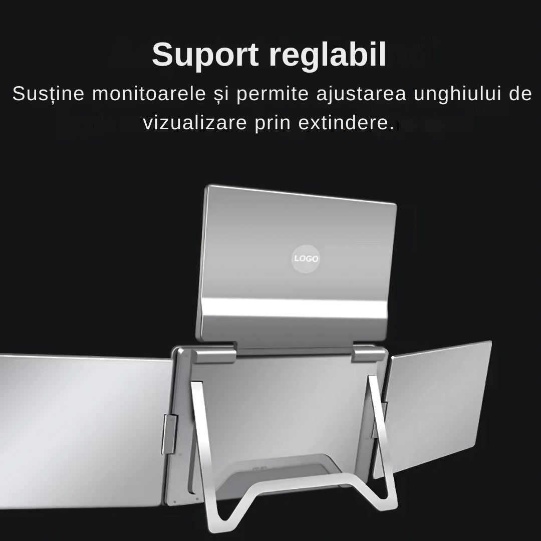 Extensie 3 ecrane laptop 3x16 inch, Full HD