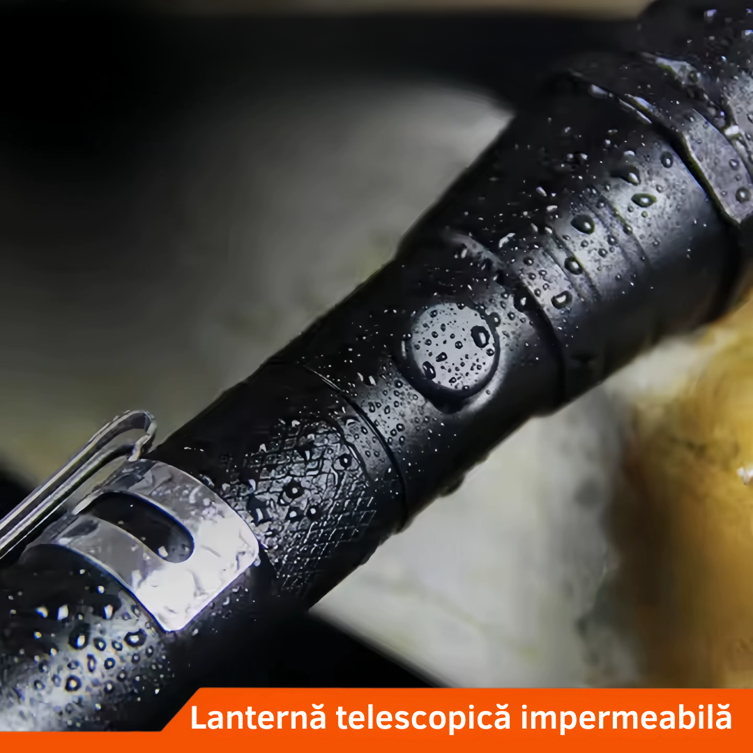 Lanterna telescopica LED multifunctionala